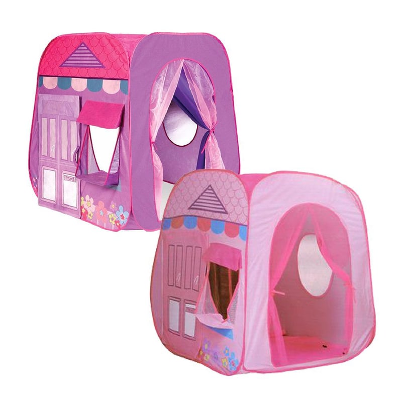 Casa Armable Para Ninas Modelo Boutique color Lila Sodimac Peru