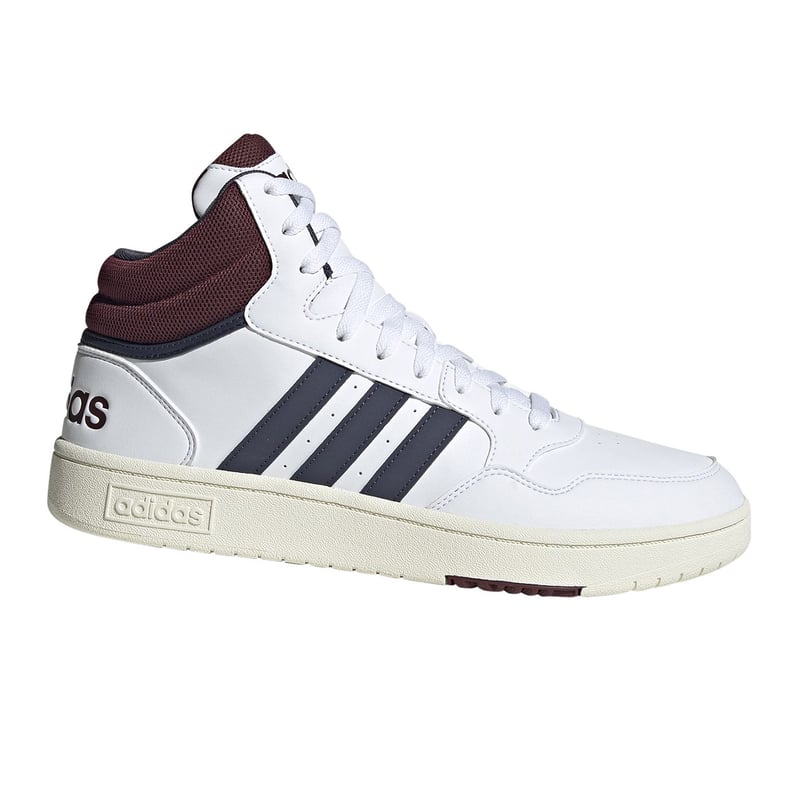 Botines Hombre Adidas Hoops Mid 3.0 Blanco HP7895 ADIDAS falabella