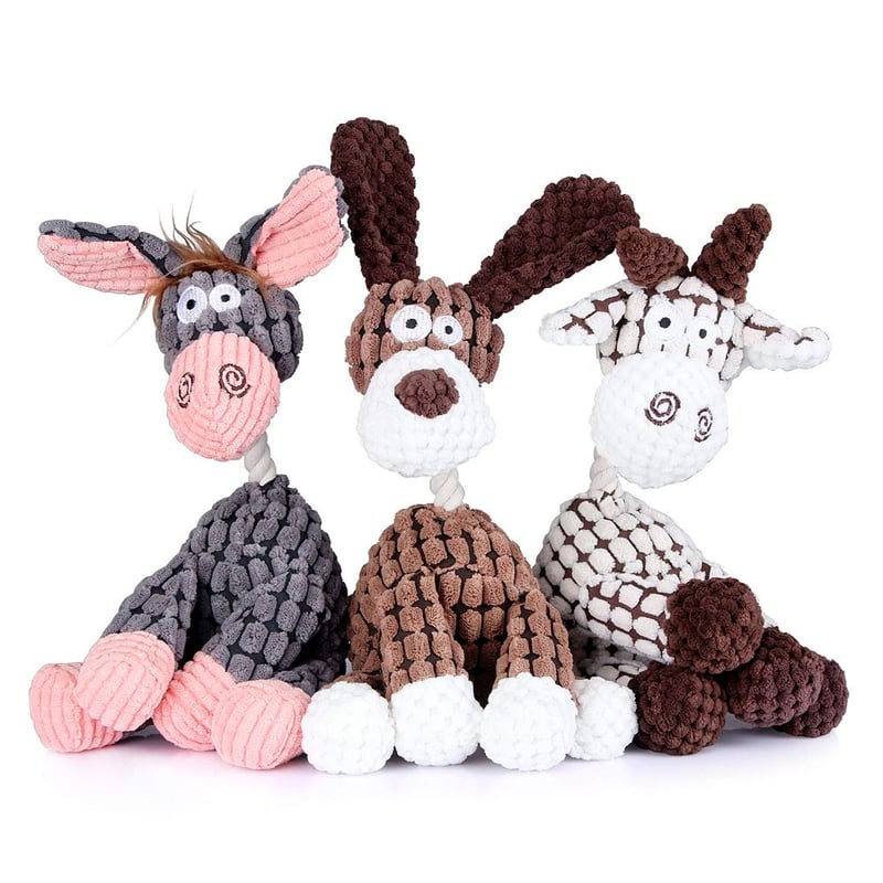 Juguetes de peluche para perros sales