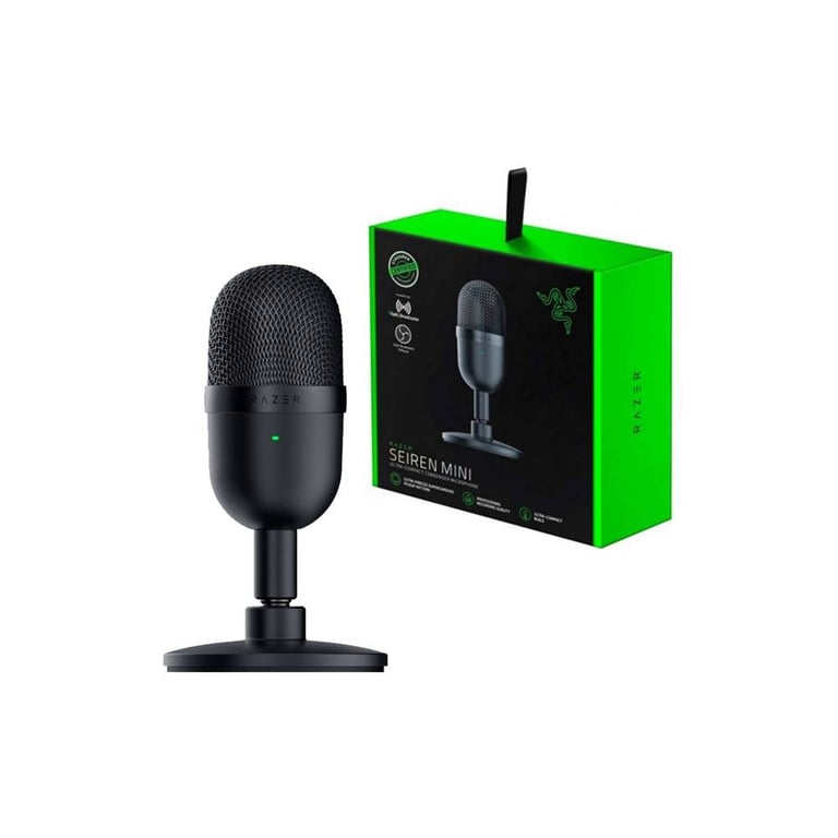 Micrófono Razer Seiren Mini USB Streaming Negro RAZER | falabella.com
