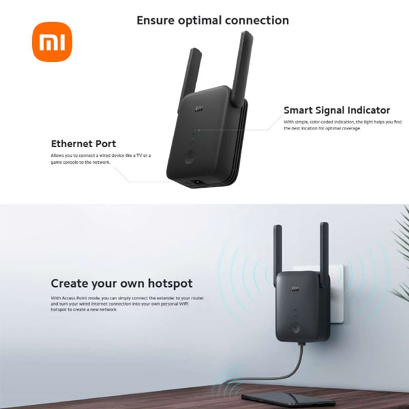 Repetidor Wifi Xiaomi AC1200 Banda WIFI Dual XIAOMI falabella