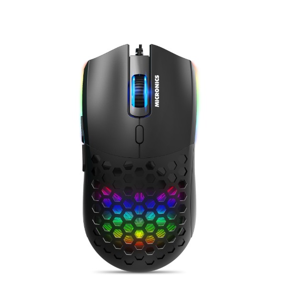 Mouse Gamer RGB 7B 6400DPI MICRONICS STREAMER GM804 MICRONICS ...