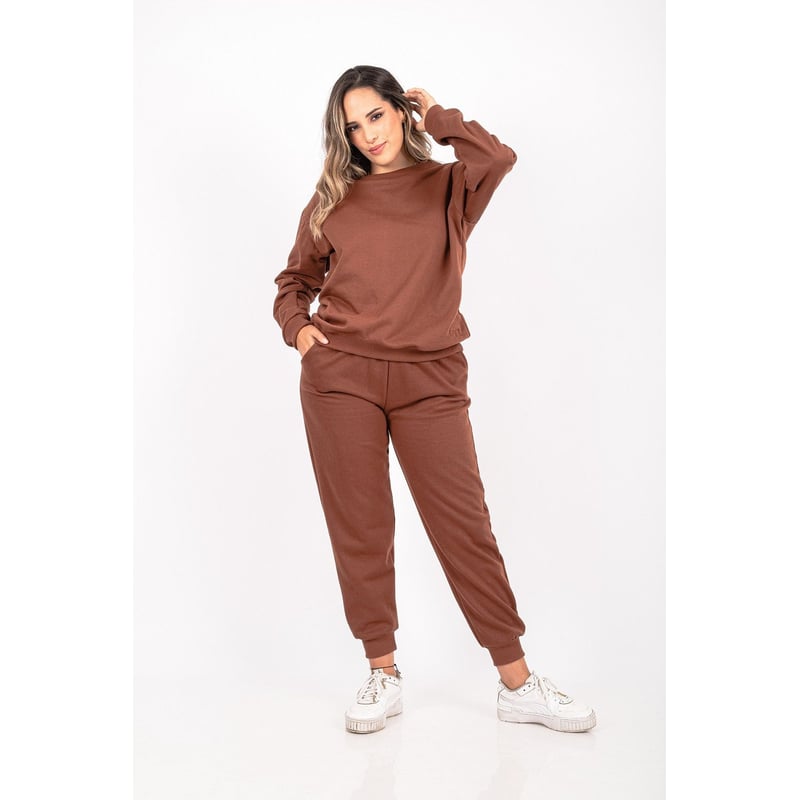 Conjunto Buzo Algodon Franela Mujer