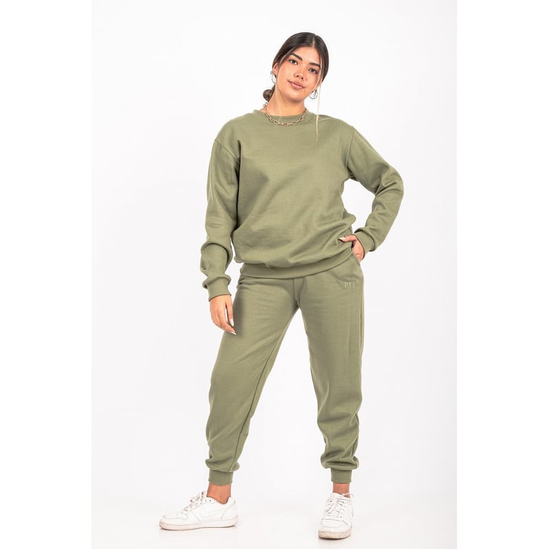 Conjunto Buzo Algodon Franela Mujer