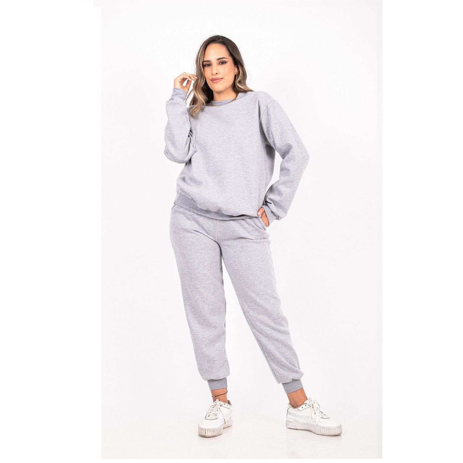 Conjunto Buzo Algodon Franela Mujer