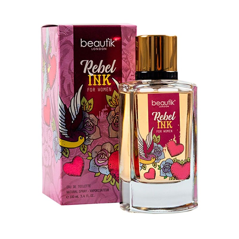 FRAGANCIA REBEL INK FOR WOMEN EDT 100 ML BEAUTIK LONDON | falabella.com