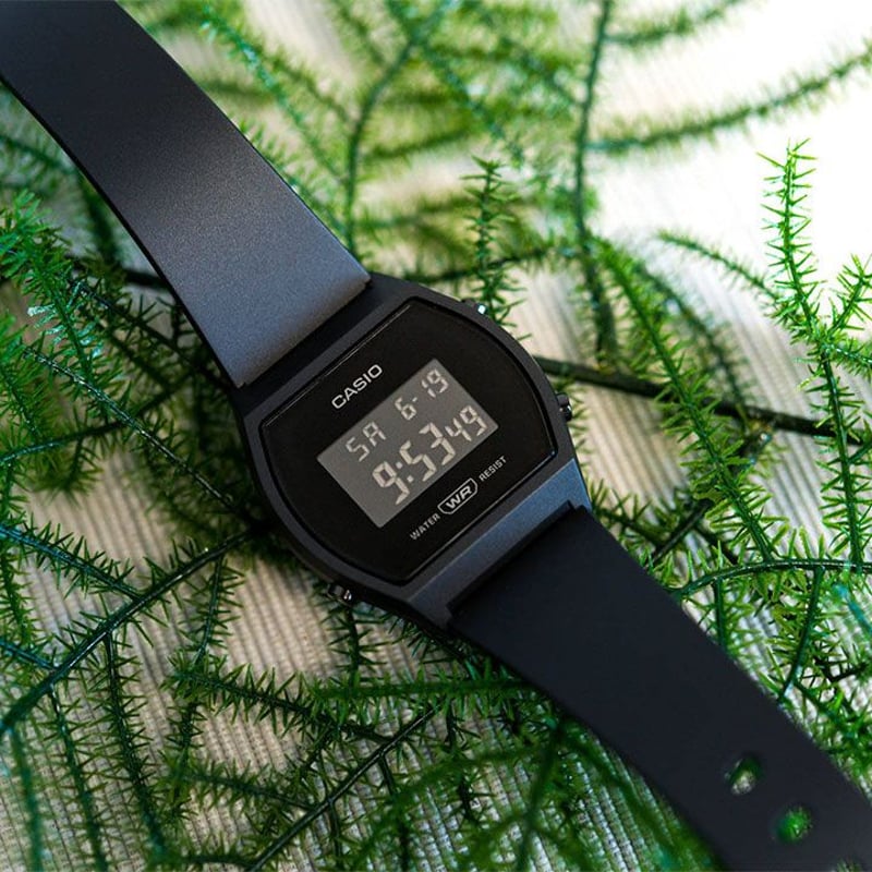 Casio reloj mujer negro shop