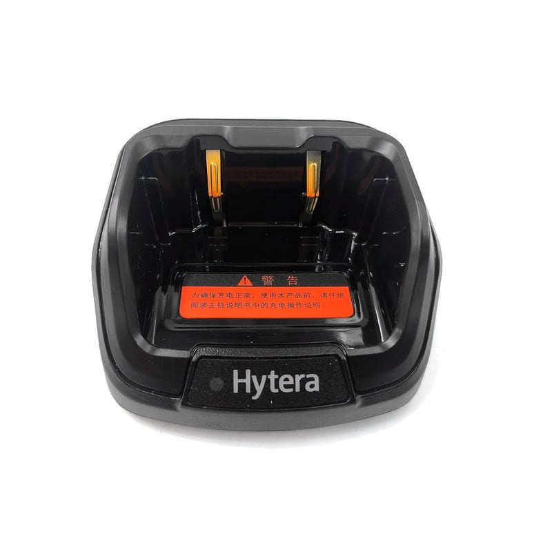 Cargador De Batería Para Radios Hytera HYT - Base De Carga Con Control MCU, Entrada 12V DC 1A, Compatible Con Modelos PD, PT Y Series (Reemplazo 12V 850mAh)