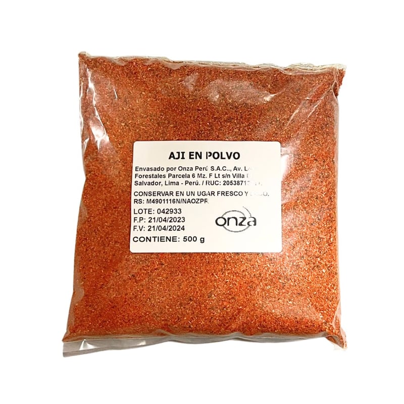 ONZA - Ají en polvo para pizza x 500g