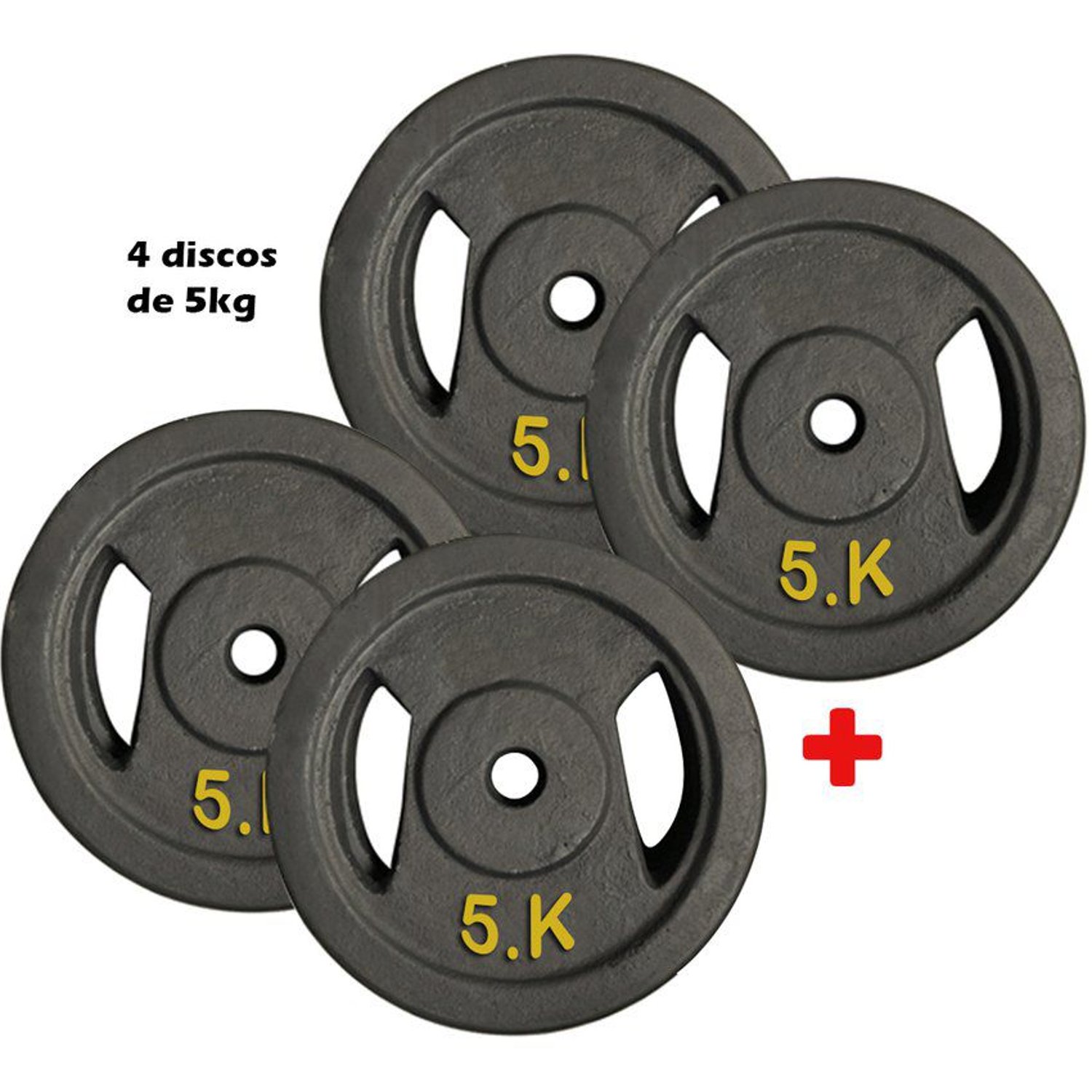 Fundición Discos De 5kg Para Mancuernas Fundición Discos De Kg