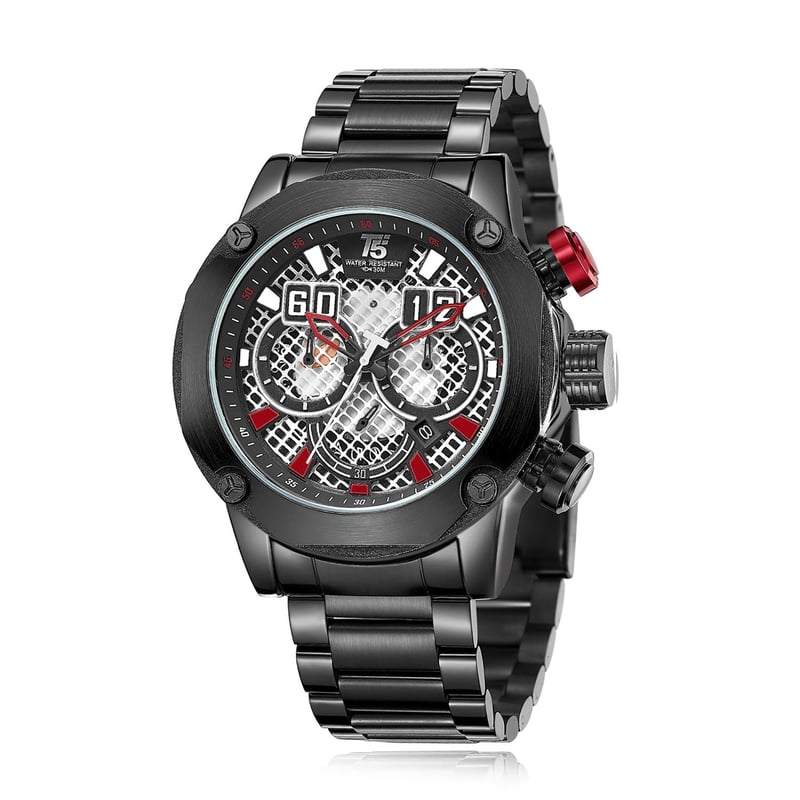 T5 - RELOJ ACUATICO HOMBRE H3657G T5 - Marron