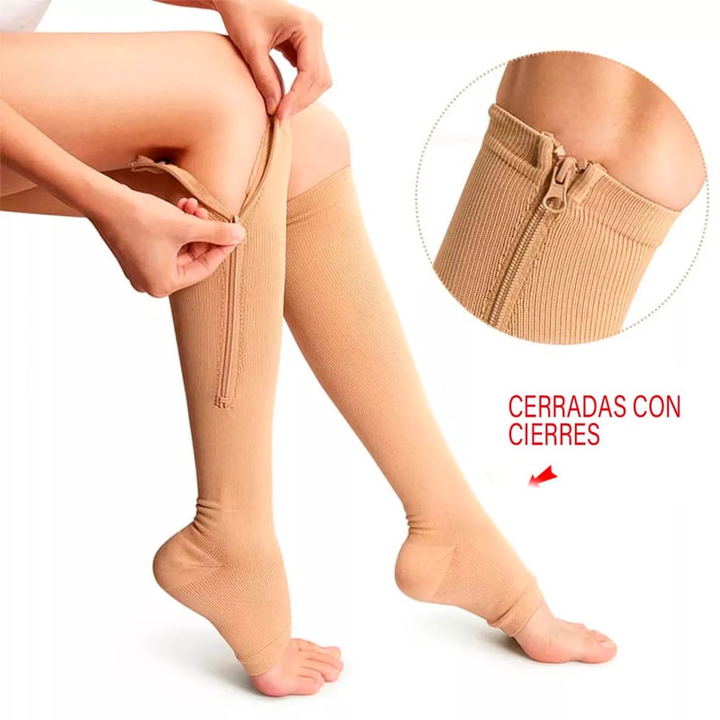 GENERICO - PACK 3 PARES Medias para Varices Fartiga