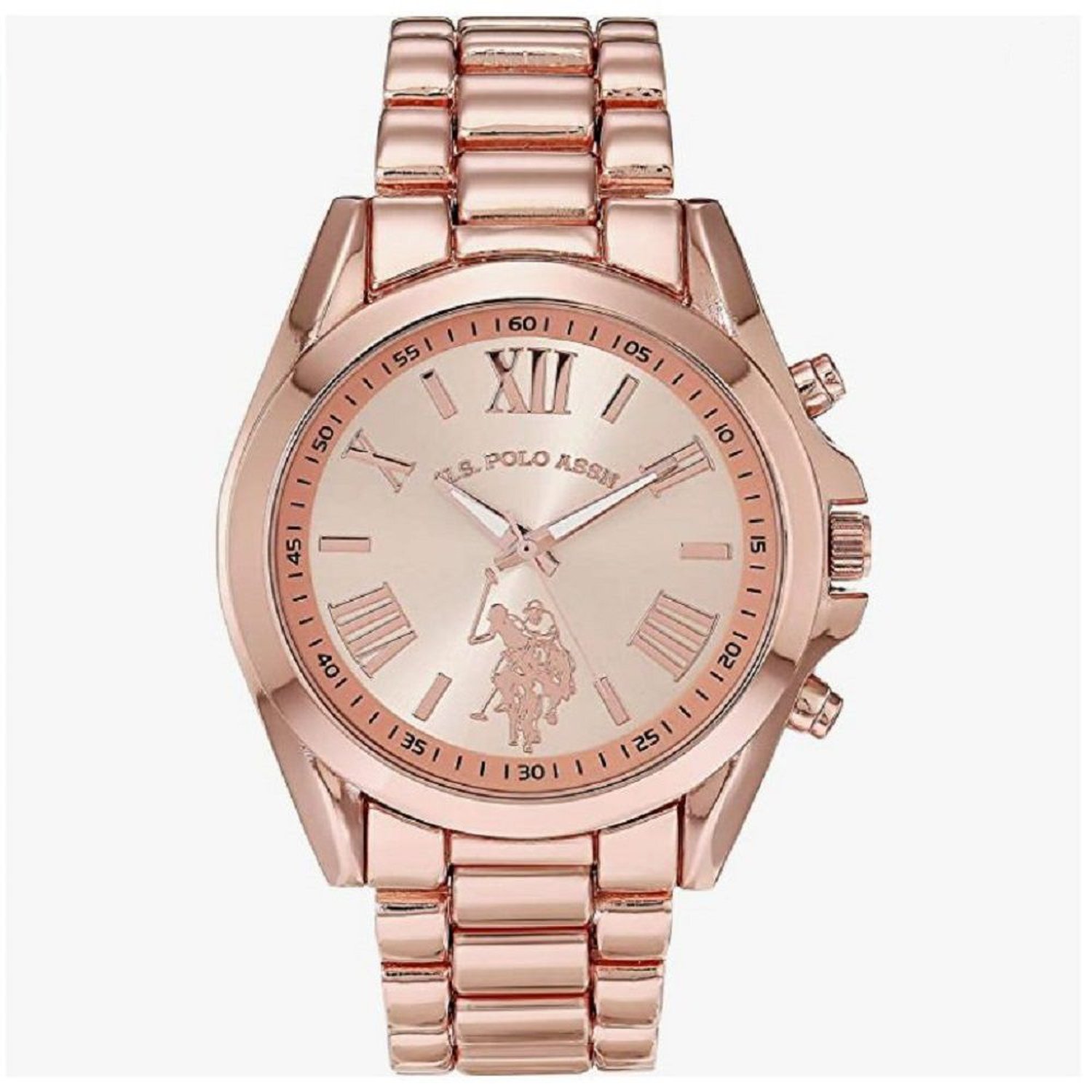 Us Polo Assn Reloj Analogico Mujer 40435 Oro Rosa