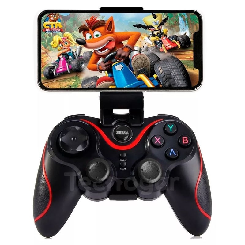 Mando Bluetooth Para Celular Tablet TV Box Smart TV con Soporte SEISA falabella