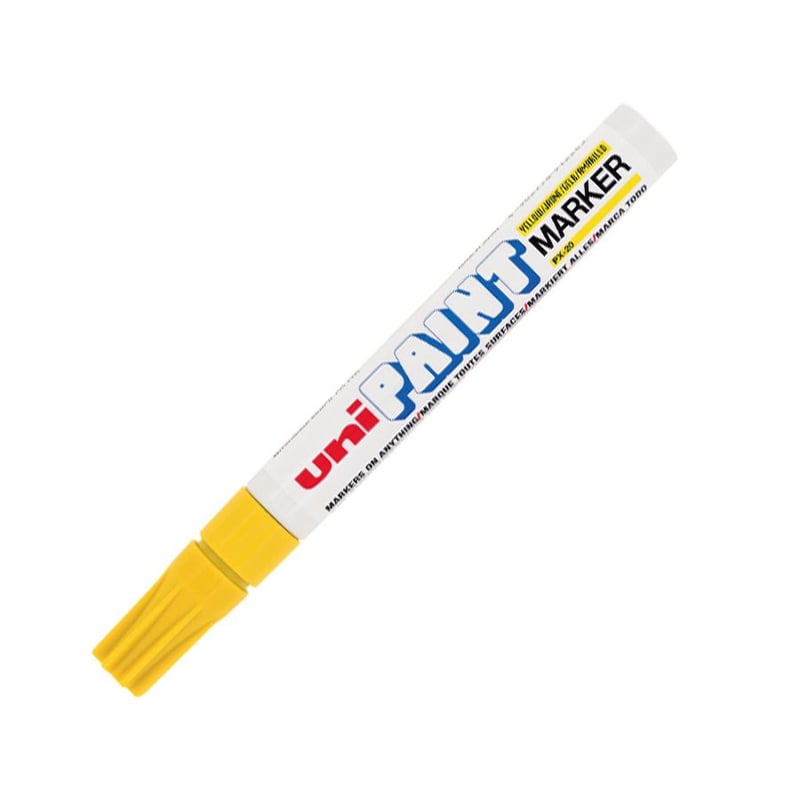 Pennarello Uni Paint Px-20 Punta Media 2.8mm Colori Assortiti