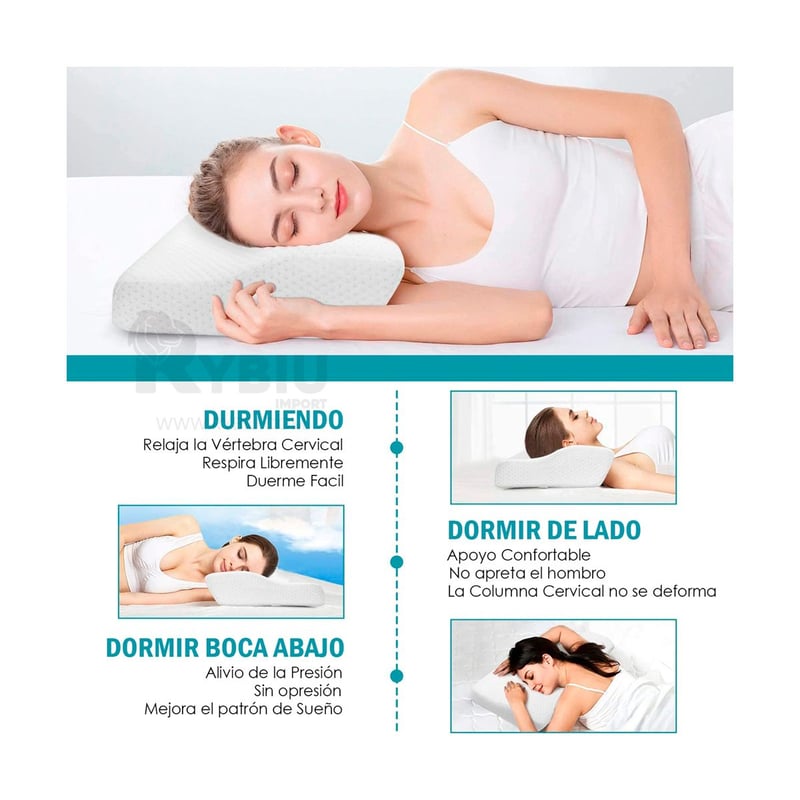 Idea Almohada Ortopedica para Evitar Ronquidos