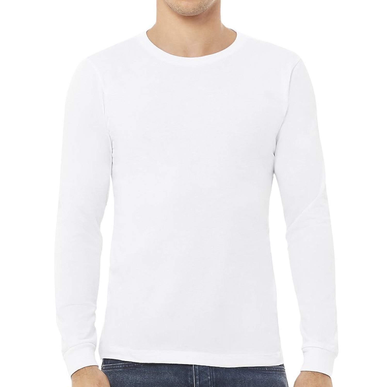Polo cuello redondo blanco hotsell