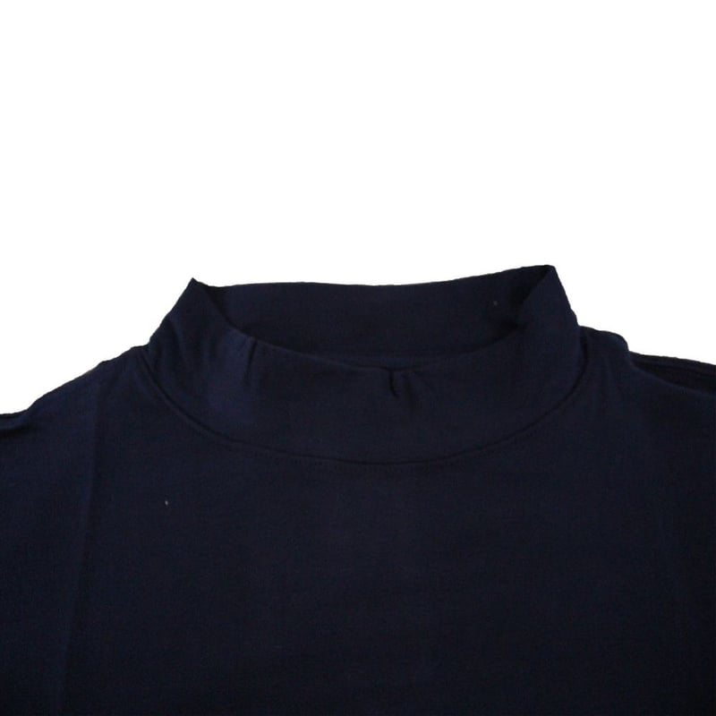 Polo manga larga cuello alto shop