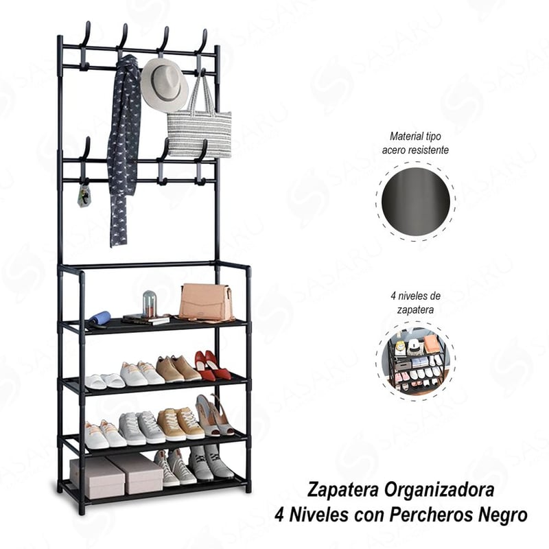 Percheros negros shop