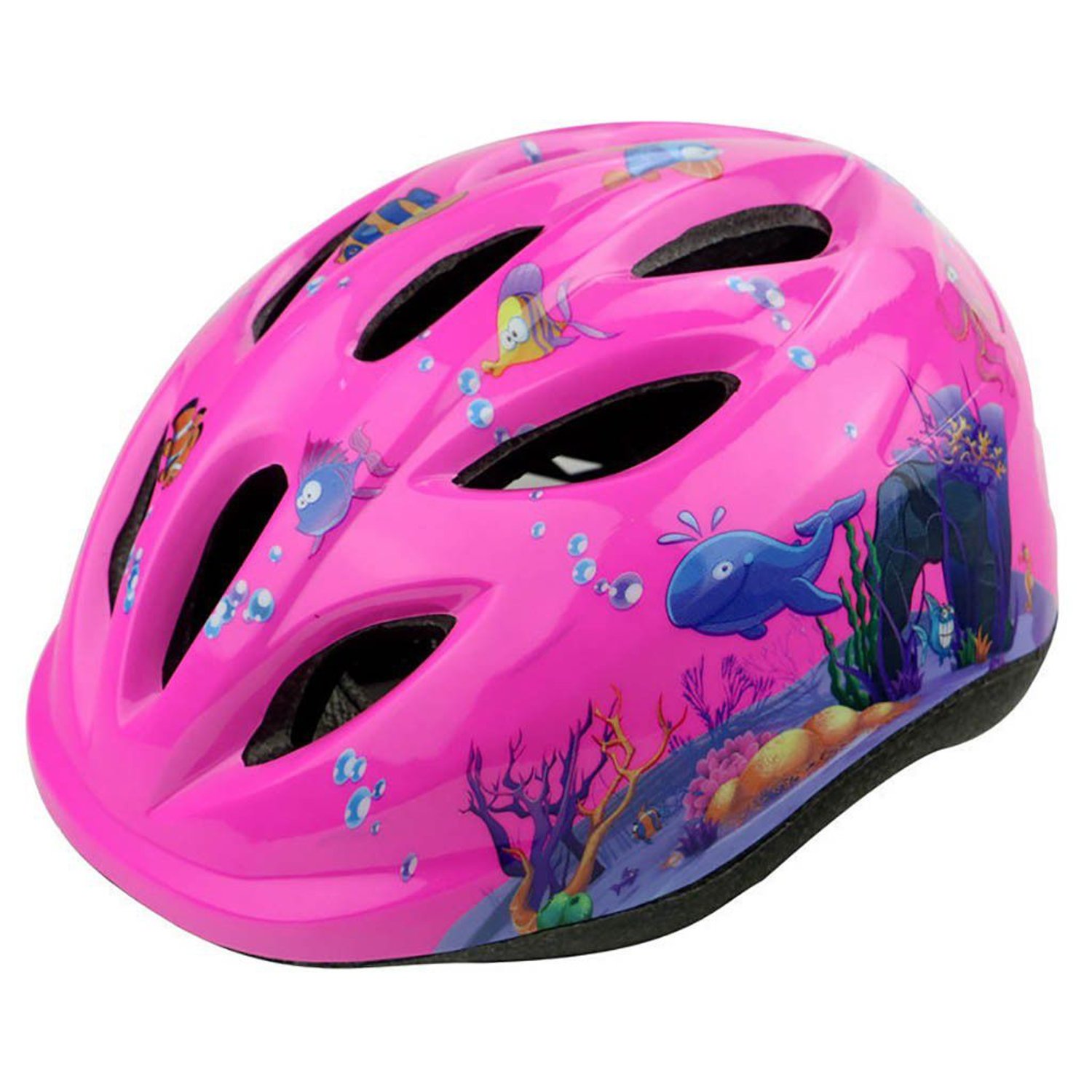 Casco para bicicleta o patineta nina regulable Rosado Sodimac Peru