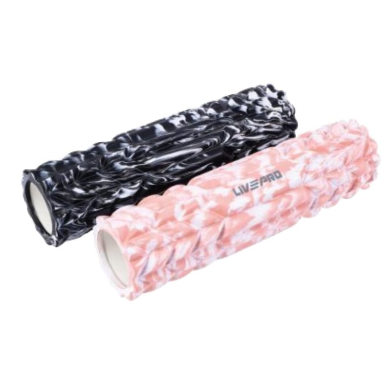 LIVE UP - Foam Roller Camuflado Negro 45 cm Live Up