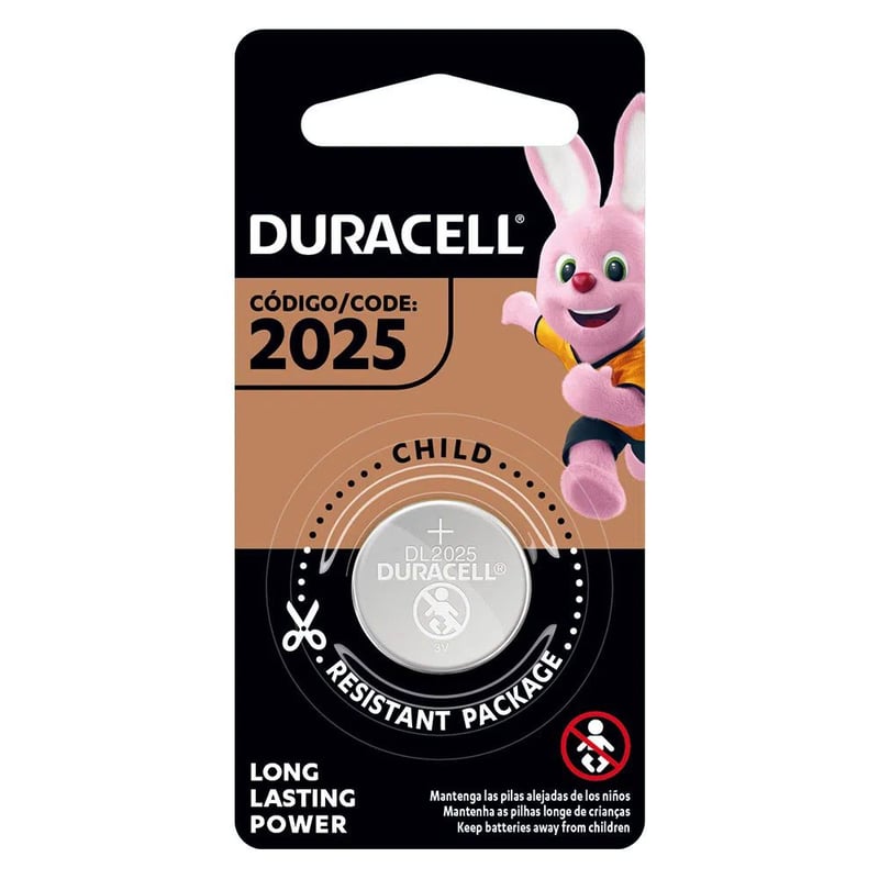 DURACELL - PILA DURACELL CR2025 3V LITIO