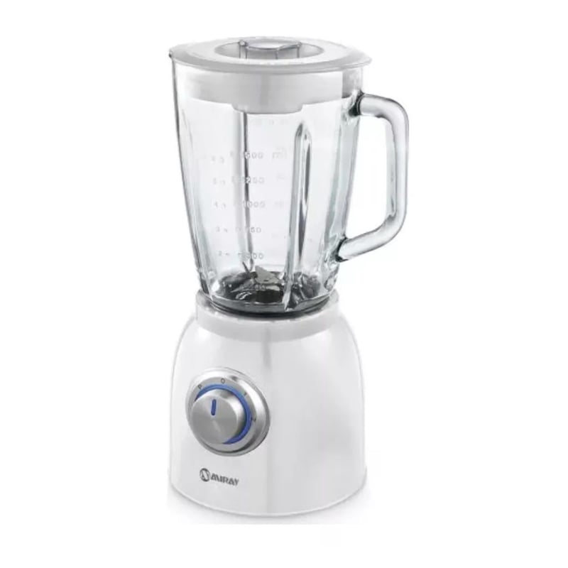 Licuadora Miray Vaso De Vidrio 1000w Y 1.8 Lt blanca Sodimac Peru