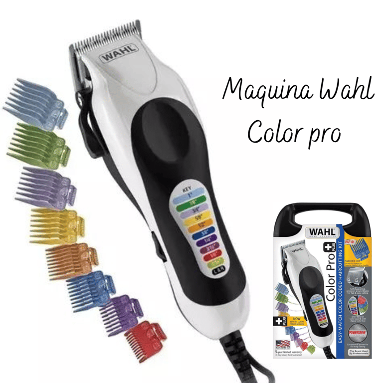 Maquina Wahl De Cortar Cabello Color Pro 23 Piezas WAHL falabella