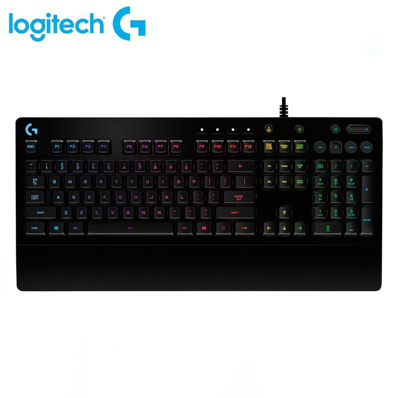 Logitech G213 Prodigy - Teclado Gaming, Retroiluminación RGB, Controles