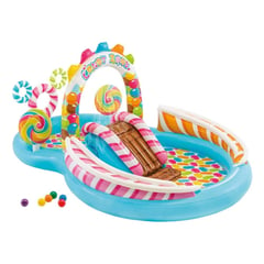 INTEX - PISCINA INFLABLE CENTRO DE JUEGO CANDY