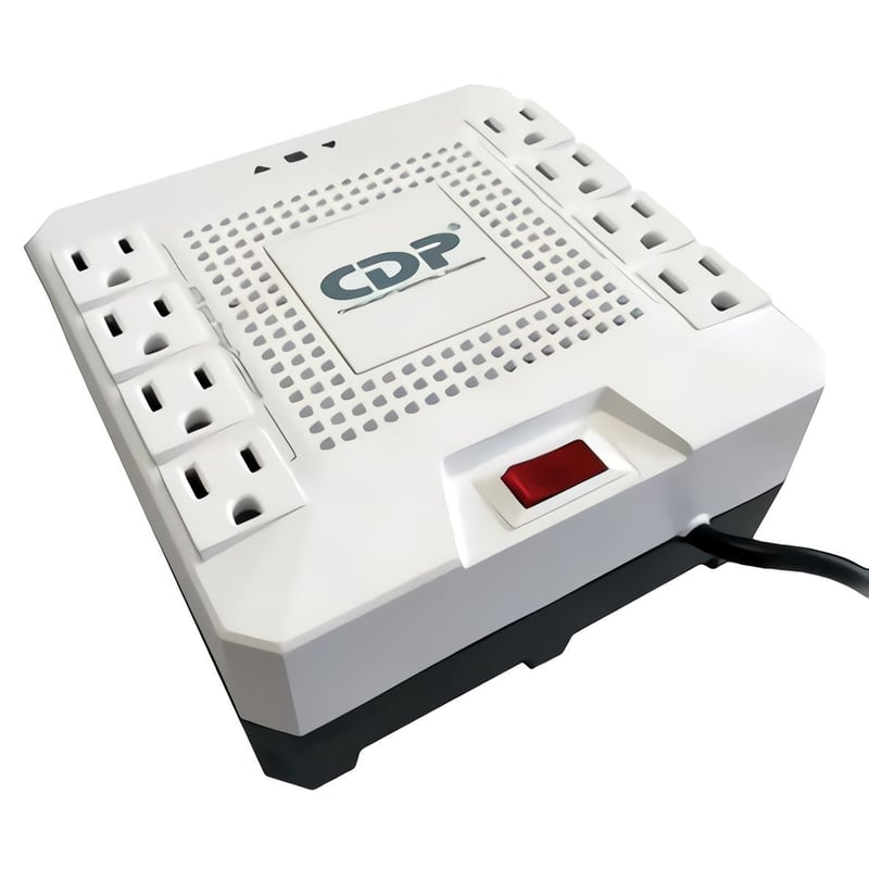 "Estabilizador CDP R-AVR1808I Pro 1800VA/1000W 8 Salidas."