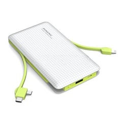 GENERICO - Powerbank 10000mah Batería Externa Carga Rápida BLANCO