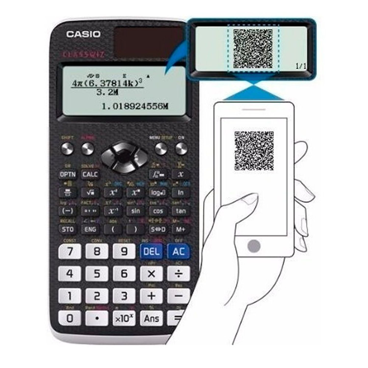 Casio Fx 570 lax Calculadora Cientifica Segunda Edicion CASIO falabella