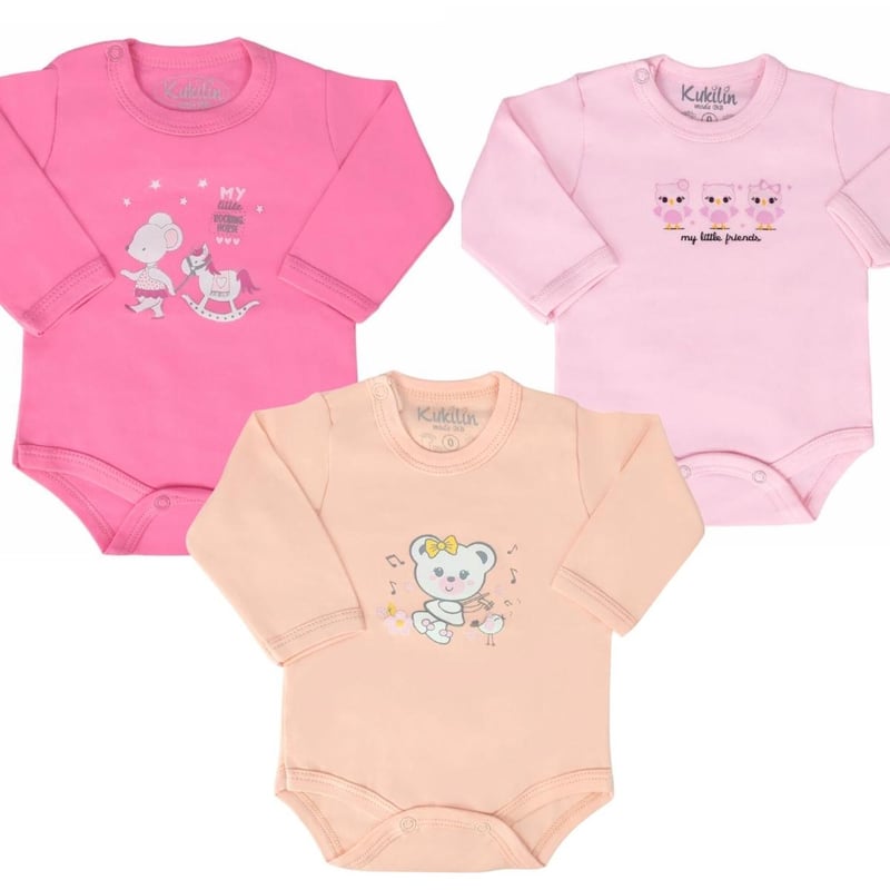 Bodi De Manga Larga De Bebé Niña/niño LAIT 2492807 | Petit Bateau