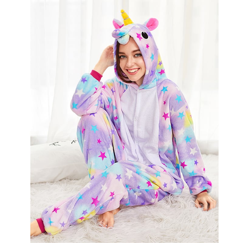 Pijama de Unicornio Estrellas Onesie Importada GENERICO falabella