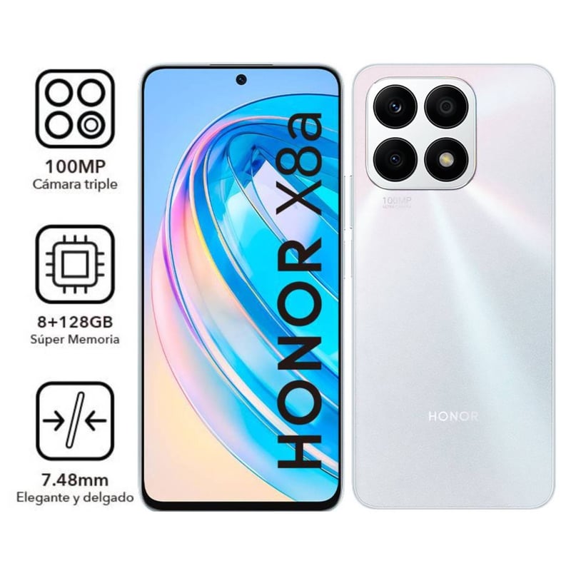 HONOR - HONOR X8a RAM 8GB 128GB Silver