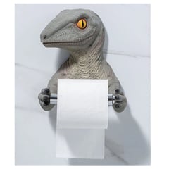 GENERICO - Porta Papel Higienico Rollo para Baño Dinosaurio Soporte para Toallas