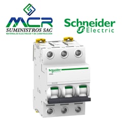 SCHNEIDER ELECTRIC - INTERRUPTOR TERMOMAGNETICO 3P 125A 10KA 230V C120N Schneider