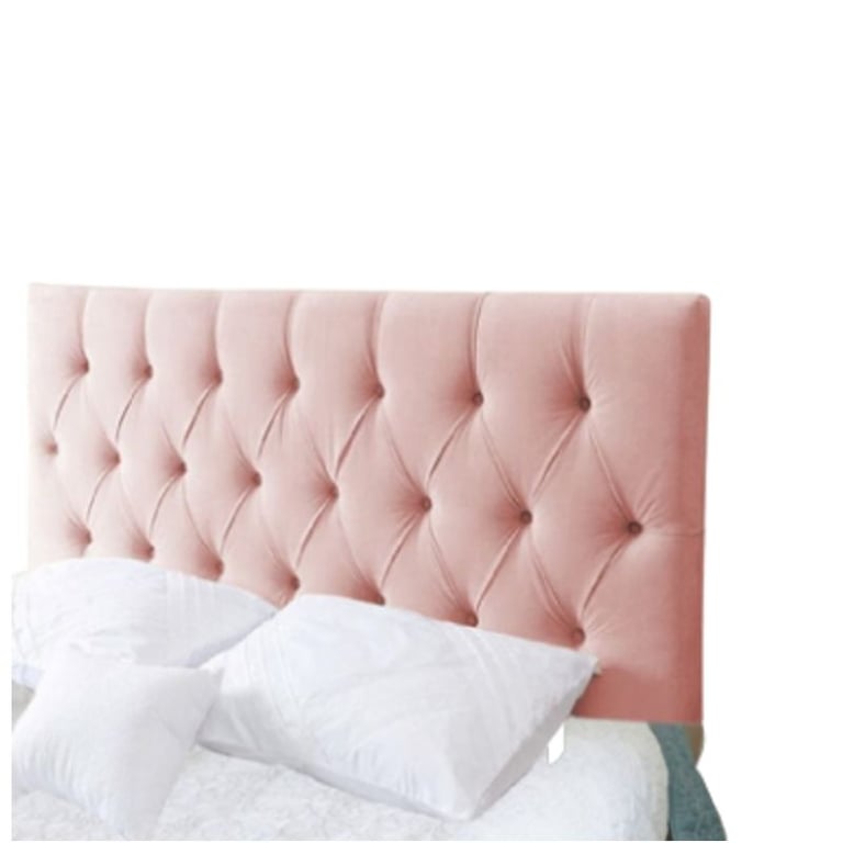 Cabecera Box Weymi 2 Plazas Capitoné – Rosa GENERICO | falabella.com