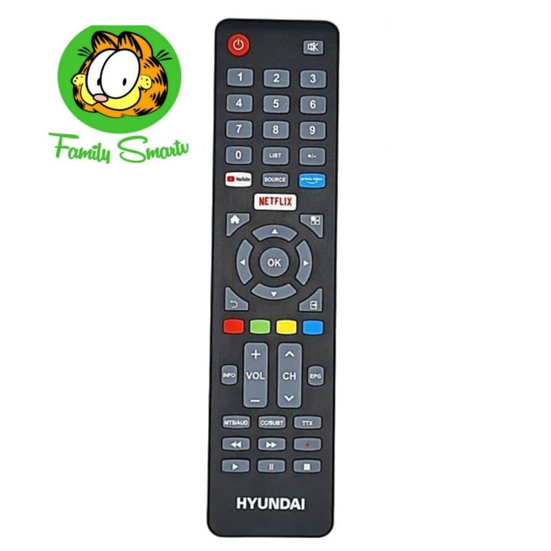 Control Remoto Hyundai Smart Con tecla de Amazon y Netflix Pilas ...