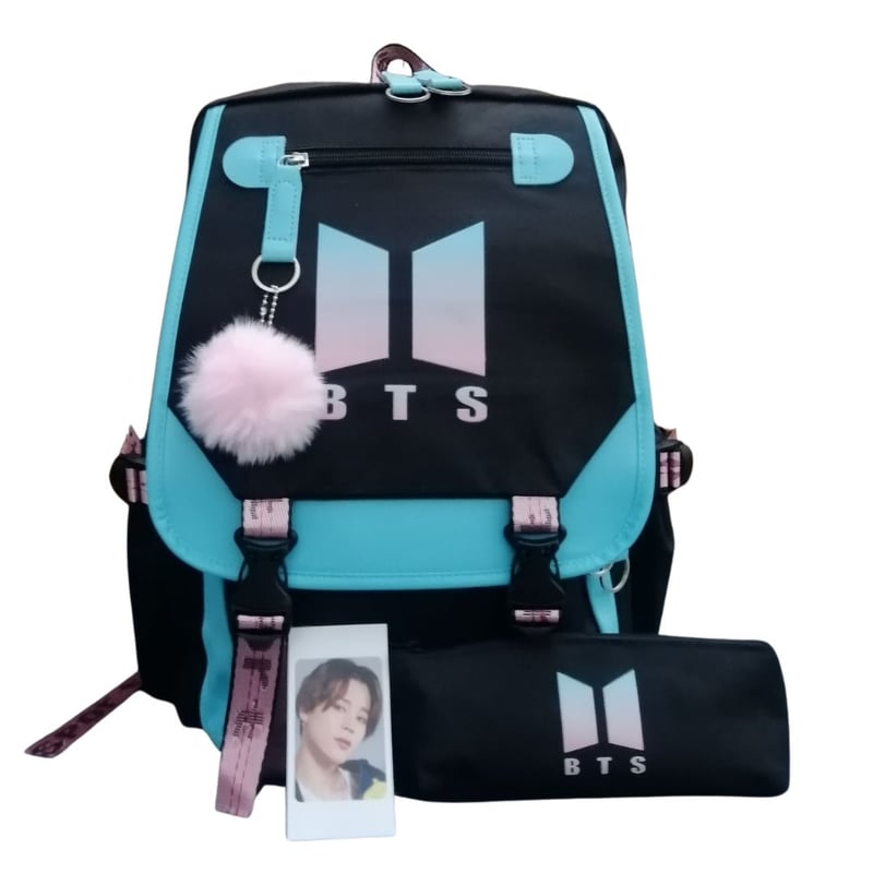 Bts Mochila Mochila Kpop Mochila Casual Escolar GENERICO falabella