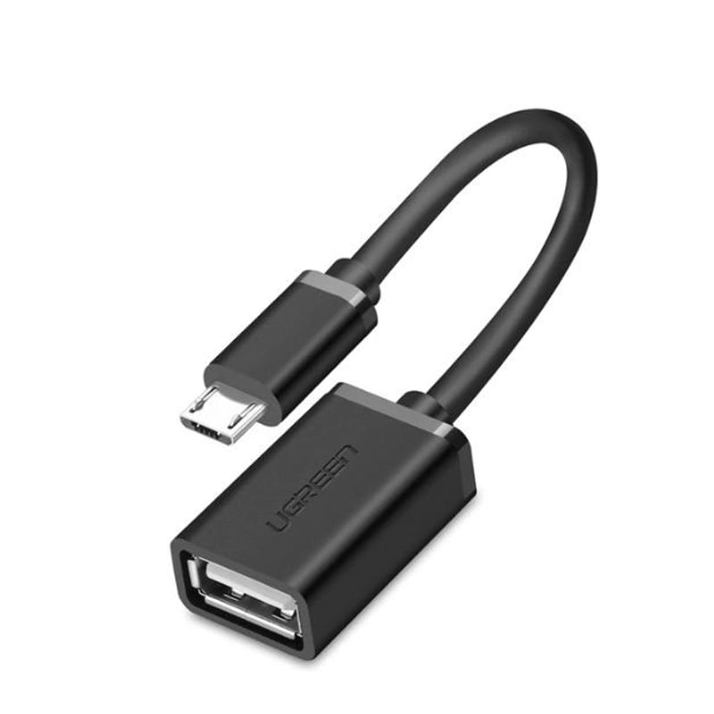 LOGILINK Cavo USB 2.0 OTG Micro USB – 0,20 Metri, Nero (AA0035)