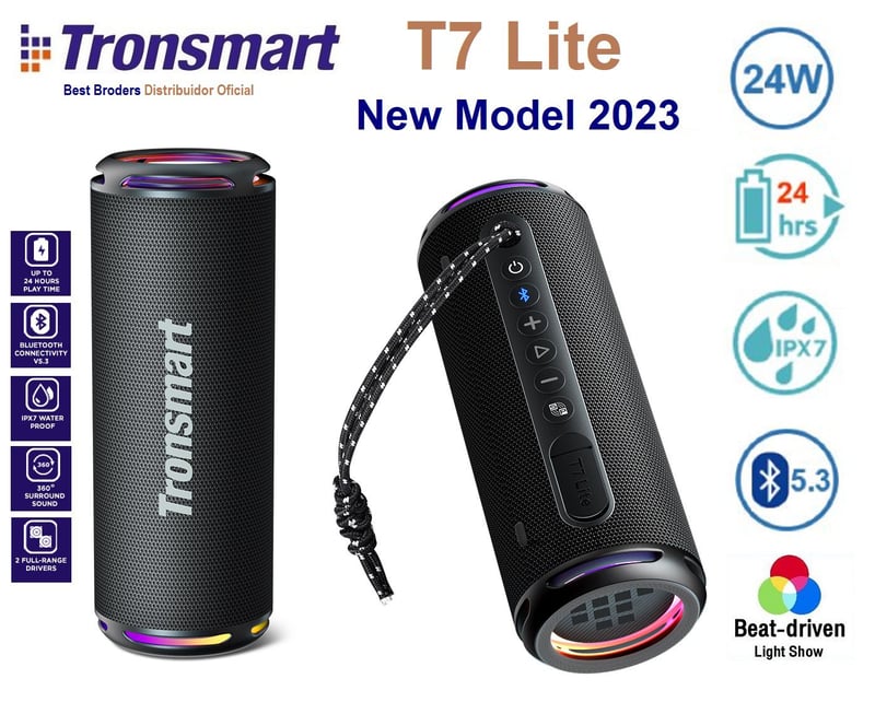 Tronsmart T7 Lite Light Green Speaker Portatile - Foto 12