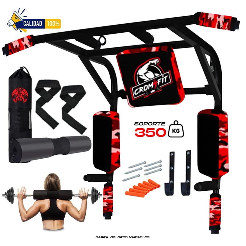 Barra Multifuncional Crossfit Kit Almohadilla Para Barra HOLGU falabella