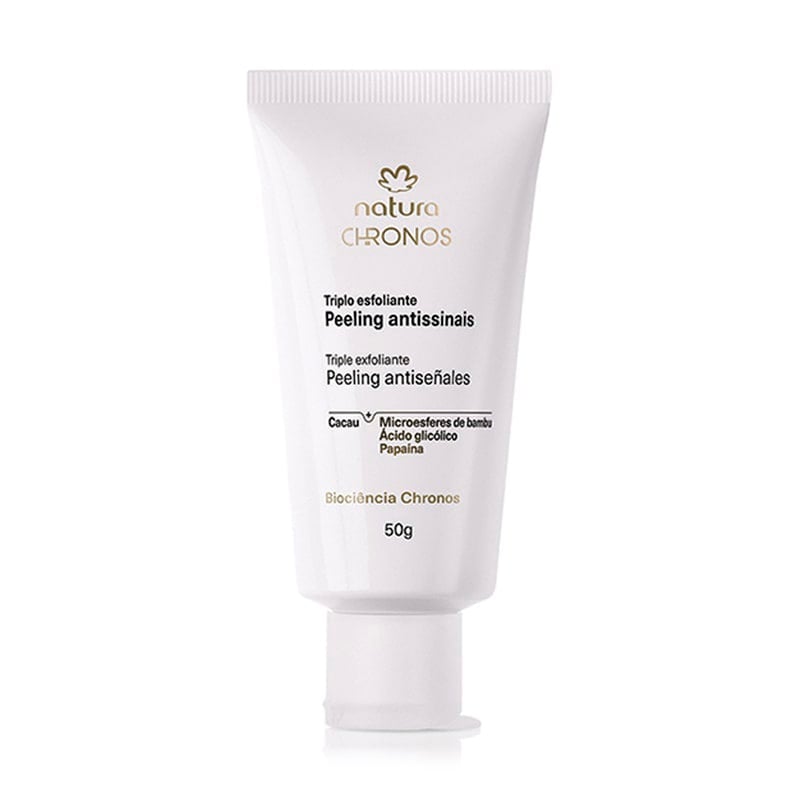 NATURA - Triple exfoliante peeling antiseñales Natura Chronos