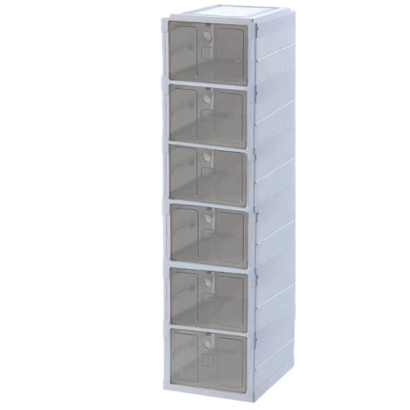 Organizer Per Cinture In Acrilico - 7 Scomparti, Con Piedini Antiscivolo - Per Cassetto O Parete - Foto 5