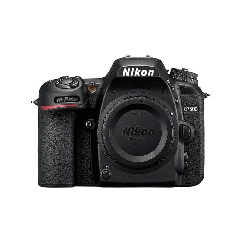 NIKON - Nikon D7500 DSLR Cámara Solo Cuerpo Caja De Kit - Negro