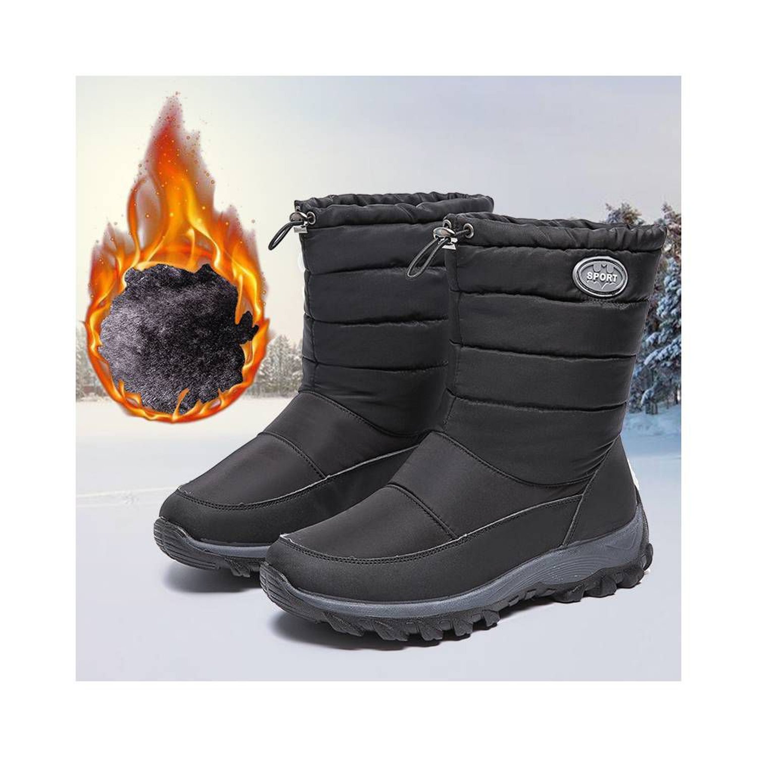Botas para la nieve de mujer hot sale