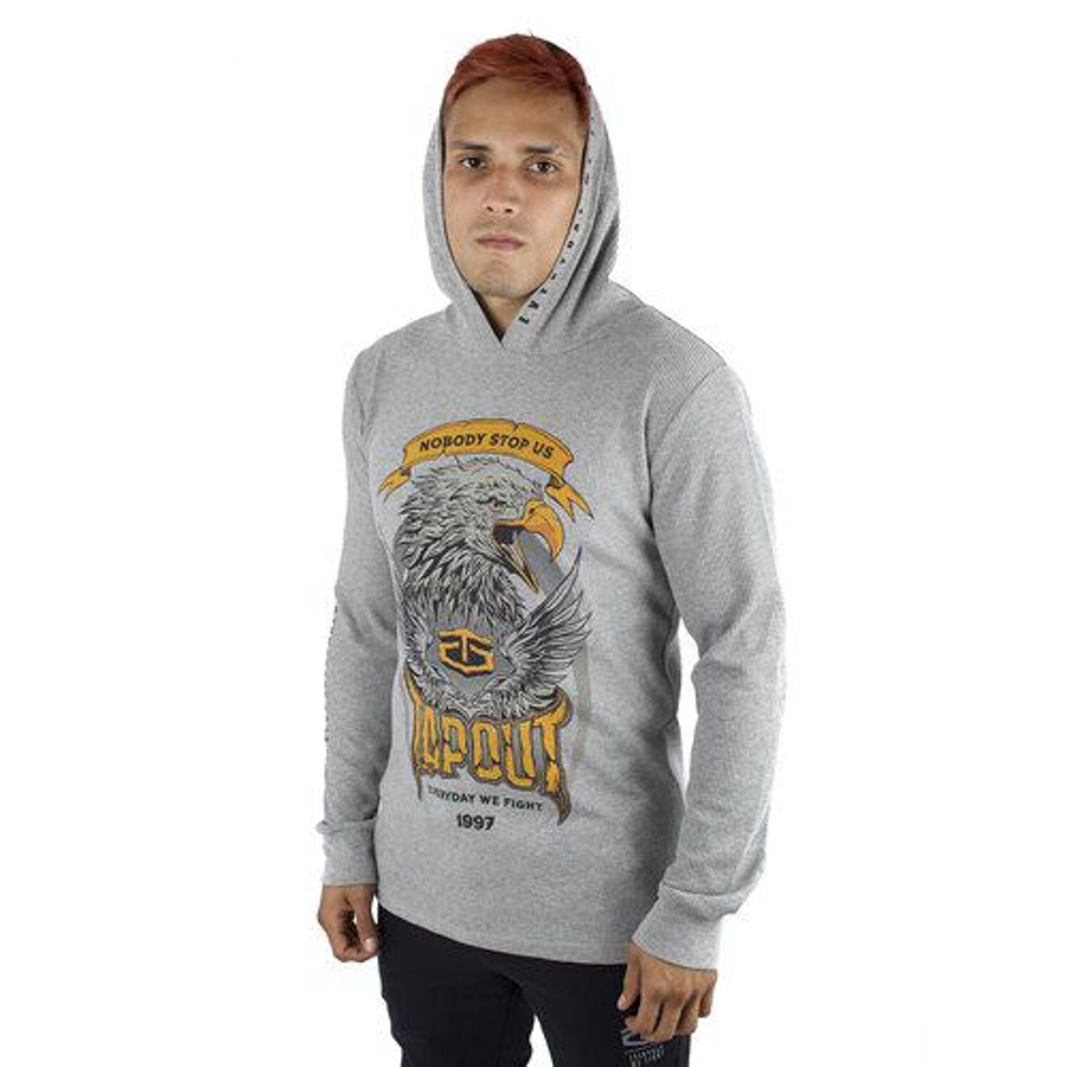 Polo Manga Larga con Capucha Tapout Movis