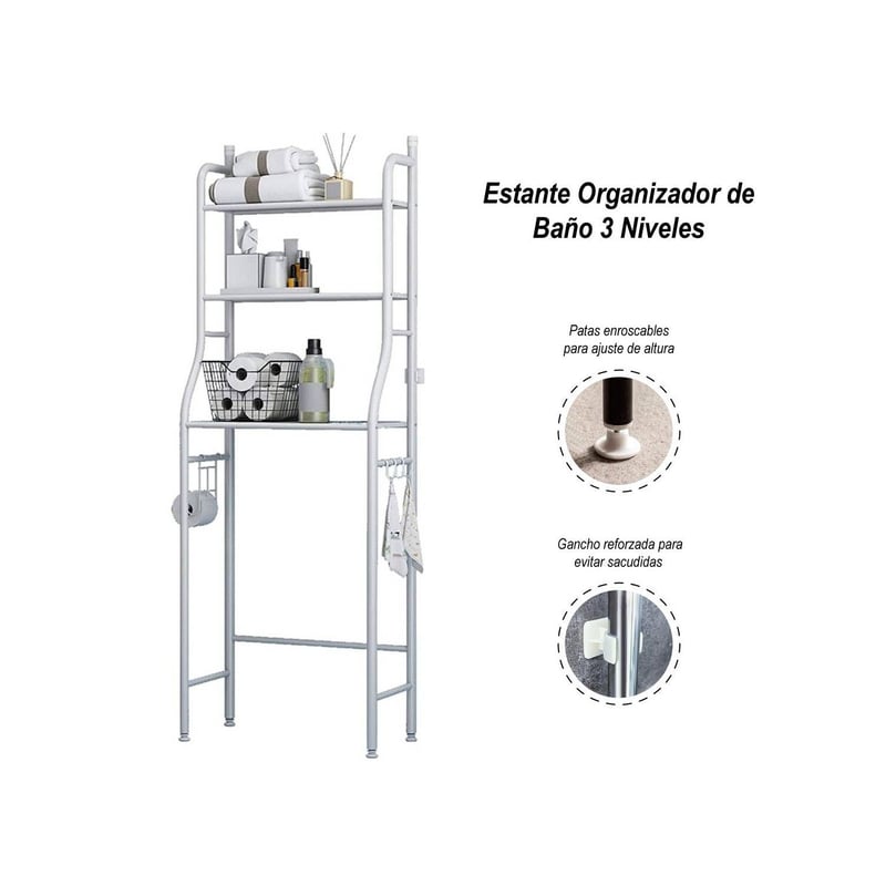 Estante estreita de ferro | Casas Bahia